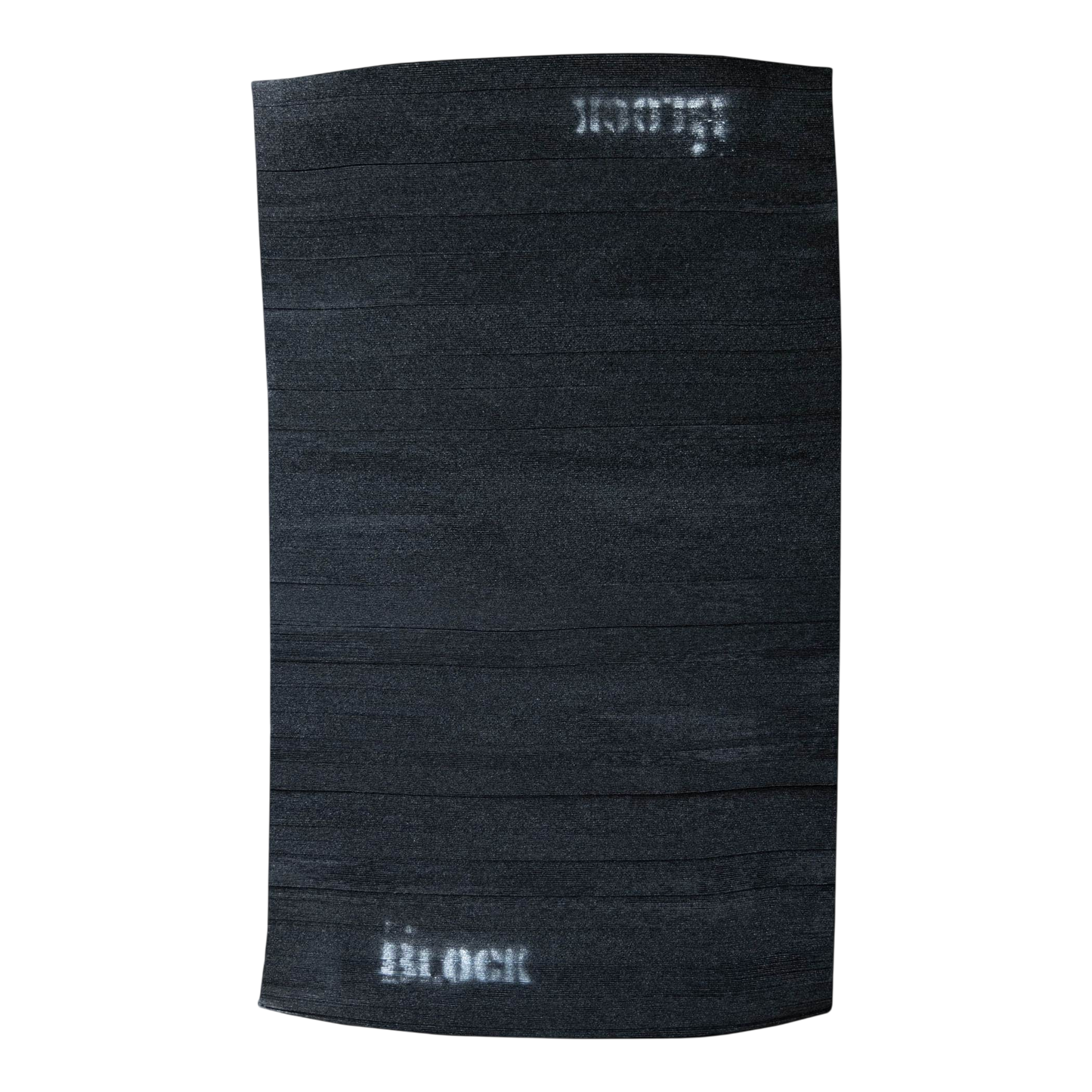 Black archery tape for bow stabilization and tuning.