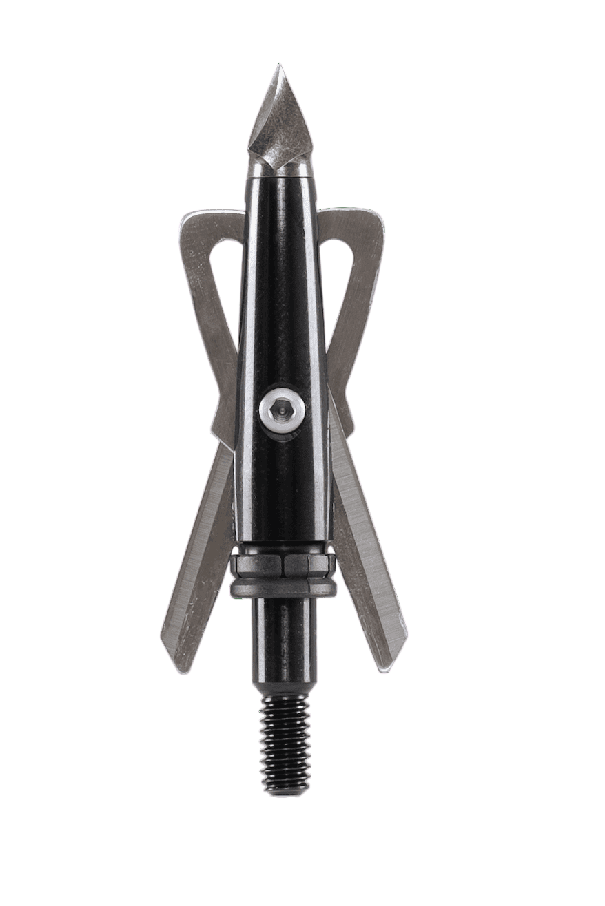 Precision crossbow bolt tip designed for improved durability and accuracy during hunts.