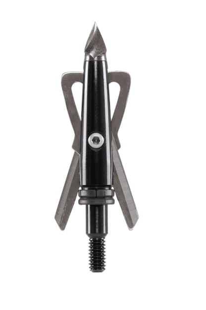 Precision crossbow bolt tip designed for improved durability and accuracy during hunts.