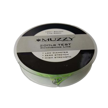 Lime Green Braided Bowfishing Line