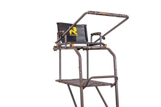 Rhino RTL-202 16ft Ladder Stand & Safety Rope Bundle