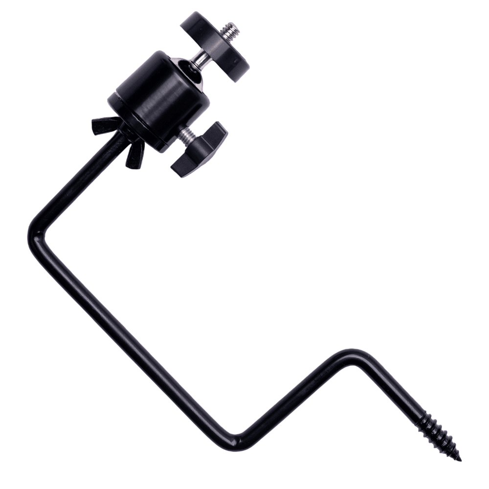 Adjustable bow sight leveler for archery and bowhunting, enhances aiming accuracy.