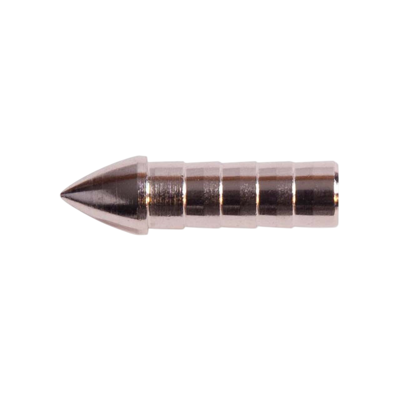 Small arrow rest pin for archery and bowhunting equipment.