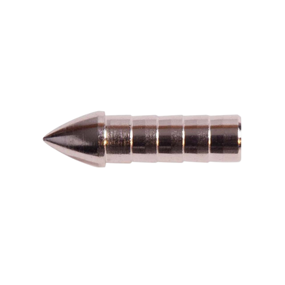 Small arrow rest pin for archery and bowhunting equipment.
