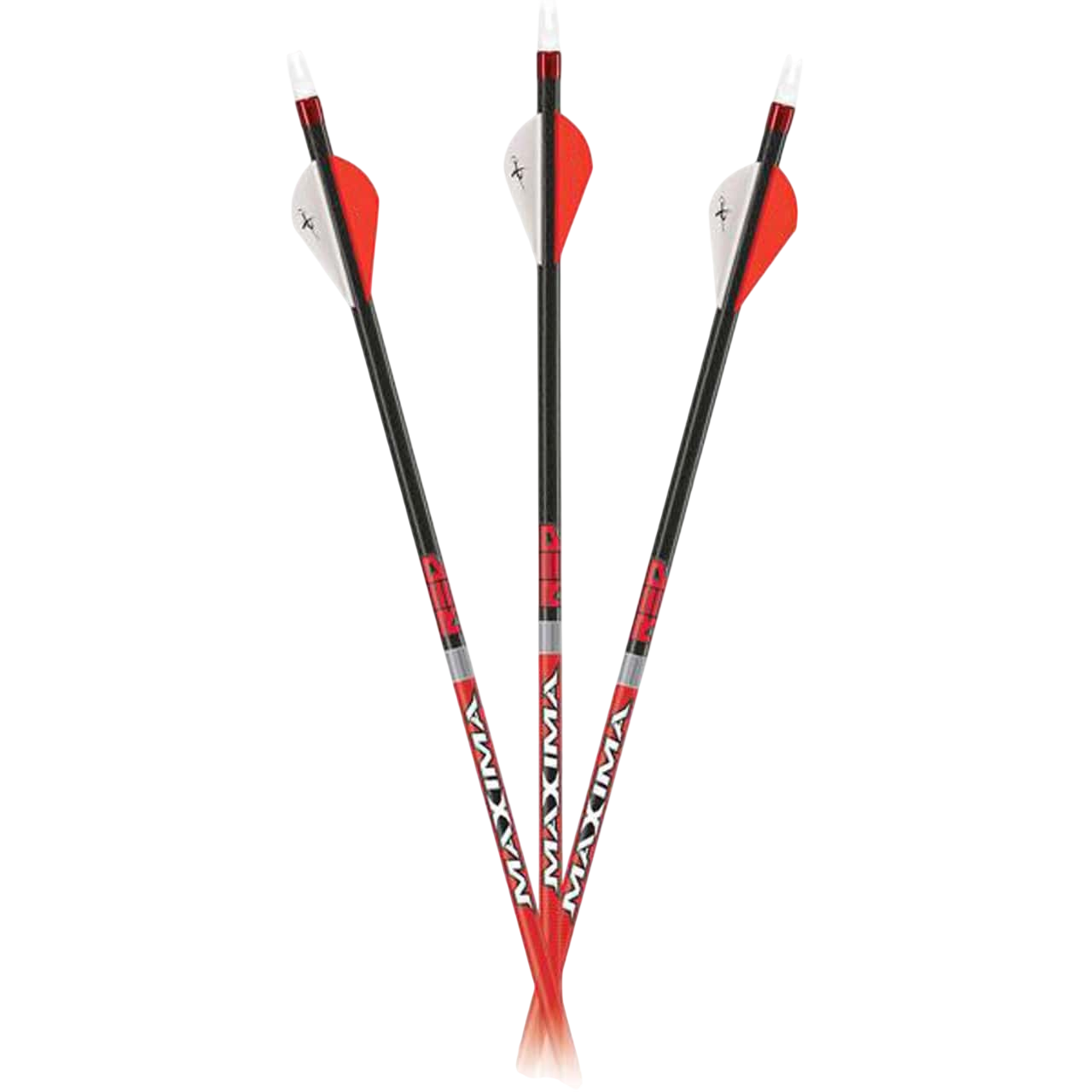 Carbon Express Maxima Red arrows in a fan arrangement