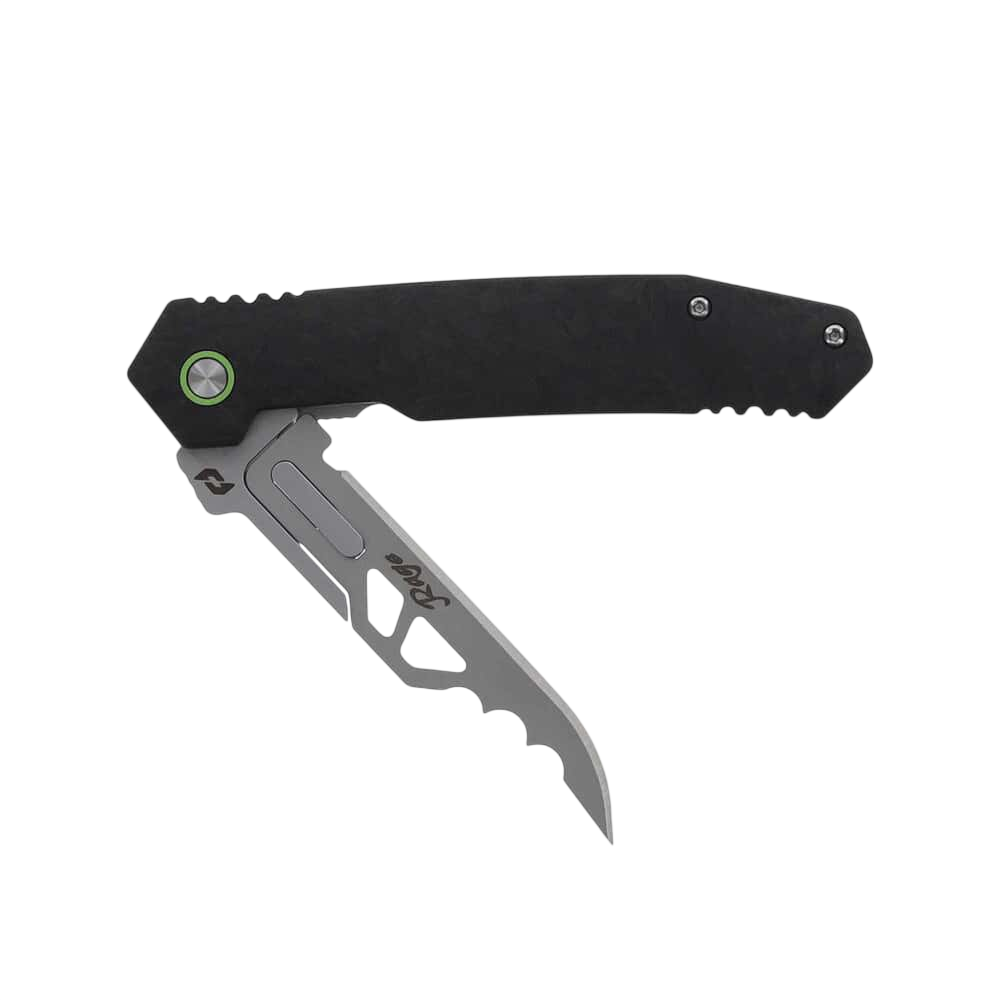 High-quality multi-tool with blade and hook for outdoor hunting and archery tasks.