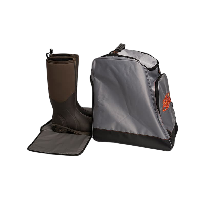 Heavy-duty bow and gear backpack with boot compartment and storage for archery accessories.