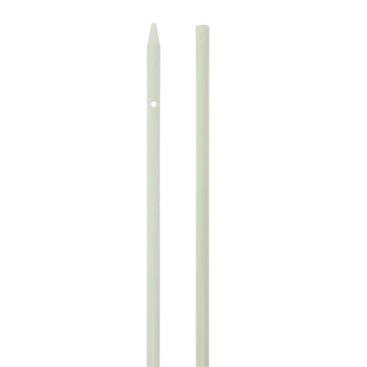 White Fiberglass Shaft