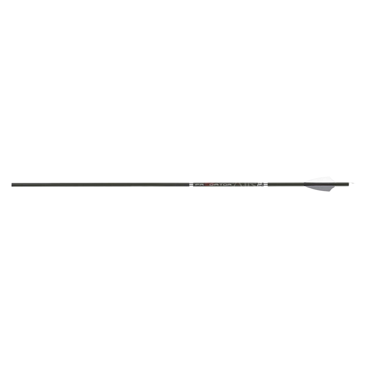 High-performance carbon arrow for bowhunting and target shooting by FeraDyne Outdoors.