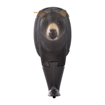 Realistic bear trophy foam target for archery and bow hunting practice.