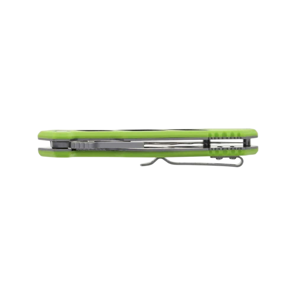 Multi-Tools Folding Compact Multi-Tool with Green Handle for Outdoor and Archery Use.
