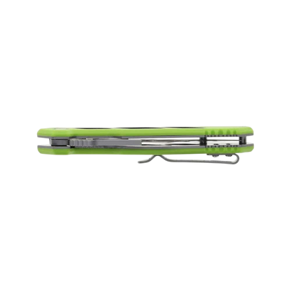 Multi-Tools Folding Compact Multi-Tool with Green Handle for Outdoor and Archery Use.