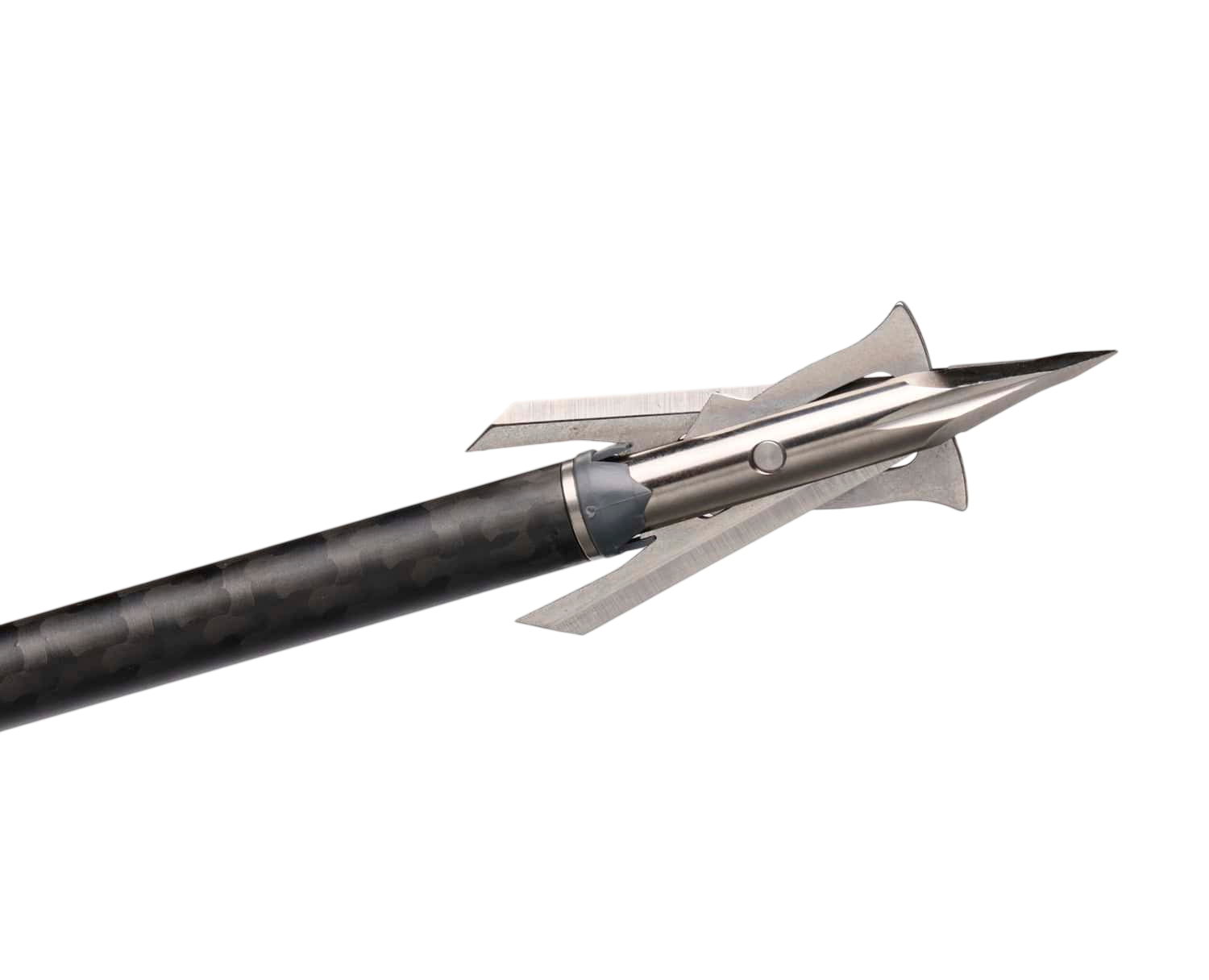 High-performance barbed arrow tip for archery and bowhunting gear.