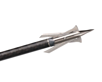 High-performance barbed arrow tip for archery and bowhunting gear.