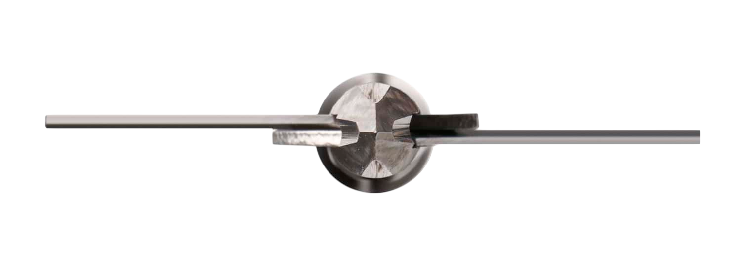 Precision archery tool with metal components for bow tuning and arrow alignment.