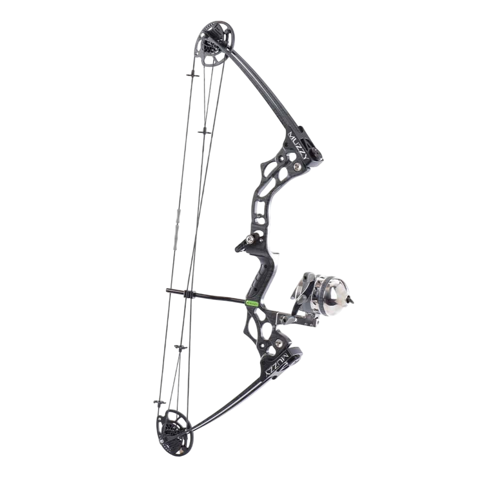 High-performance archery bow for hunting and target shooting.
