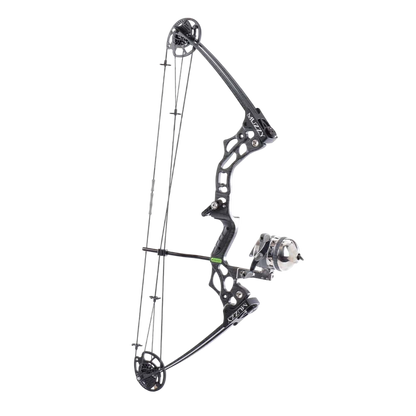 High-performance archery bow for hunting and target shooting.