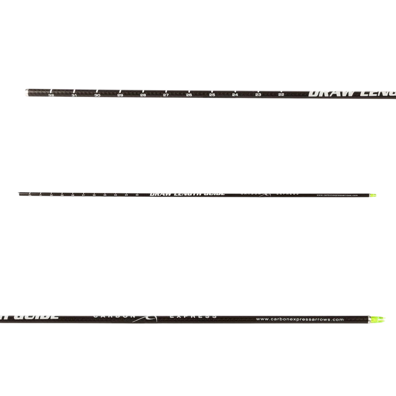 High-performance carbon arrow shaft for archery and bowhunting applications.