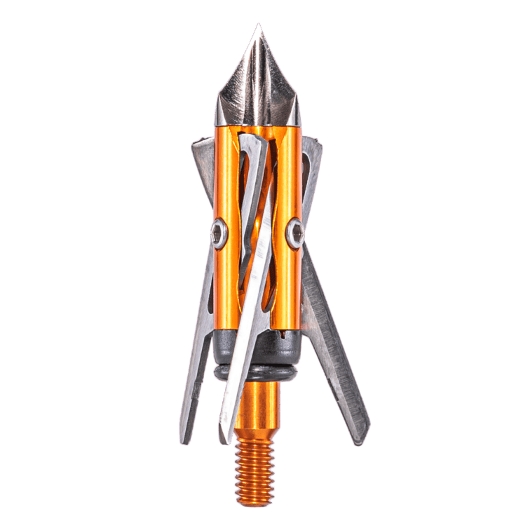 High-precision archery broadhead designed for accurate bowhunting and hunting success.