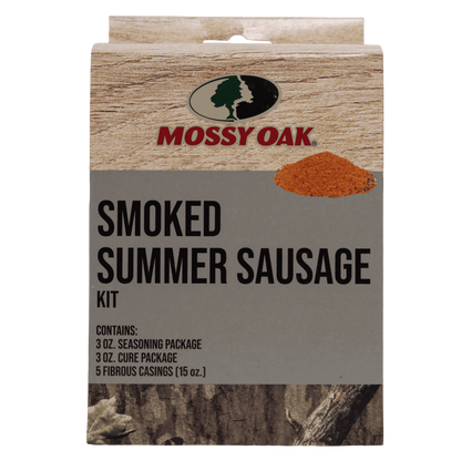 1. Mossy Oak Smoked Summer Sausage Kit for outdoor cooking and hunting trips.