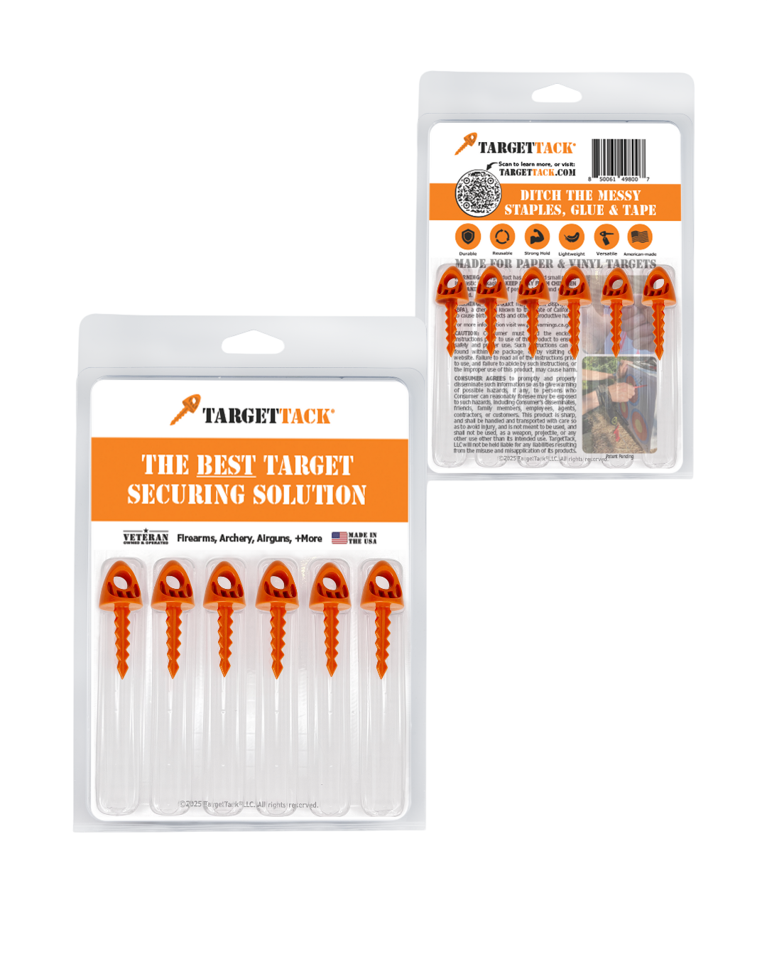 1-Inch 12-Pack of TargetTacks®
