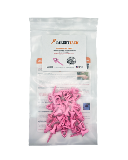 25 1-Inch Loose Bulk of TargetTacks®
