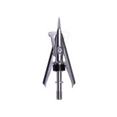 Precision mechanical broadhead sharpener with metal components and screw thread.