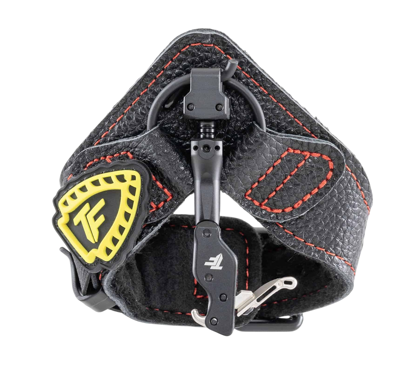 Premium archery release with adjustable strap and trigger for bowhunting.