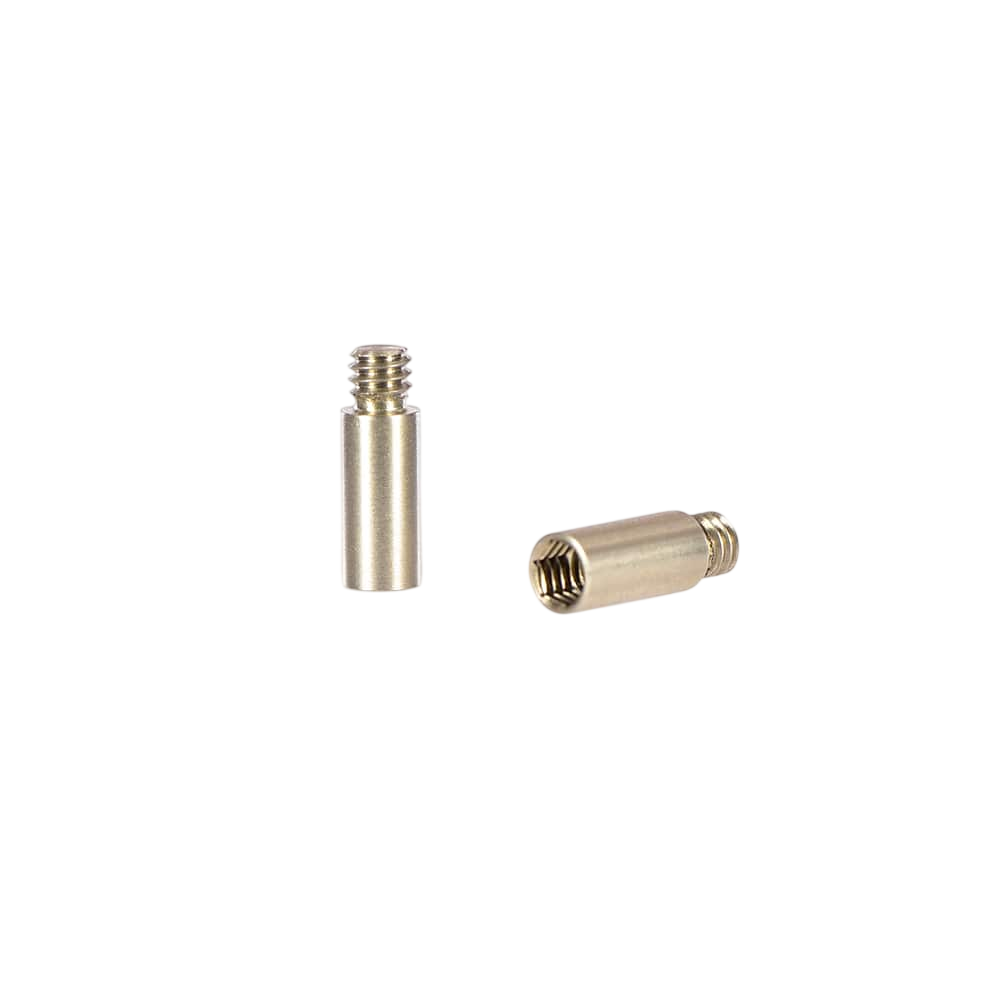 Precision metal threading components for archery equipment and bowhunting accessories.
