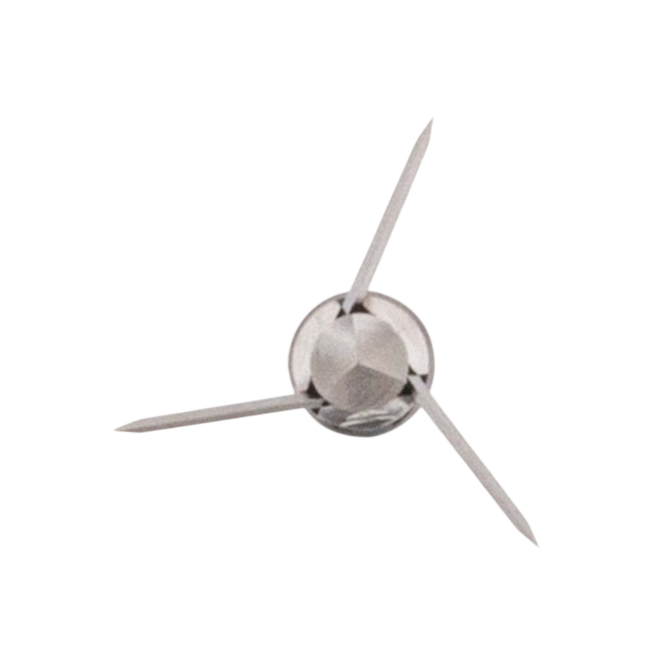 Sharp stainless steel broadhead arrow point for bowhunting and archery sports.