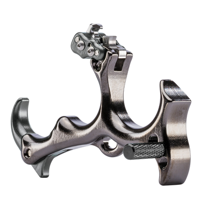 Precision bowstring clamp for archery and bowhunting accessories.