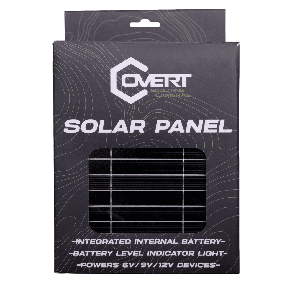 Ultra-light solar panel for hunting gear, outdoor activities, and archery accessories.