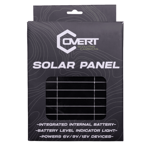 Ultra-light solar panel for hunting gear, outdoor activities, and archery accessories.