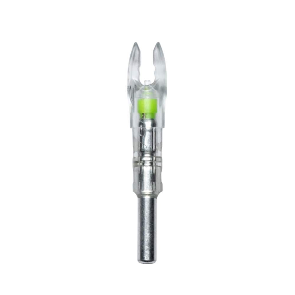 High-visibility bowfishing arrow tip for improved accuracy and safety.