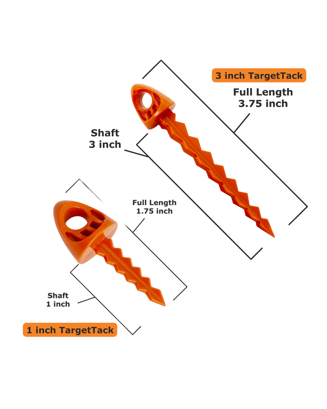 1-Inch and 3-Inch Variety 12-Pack of TargetTacks®