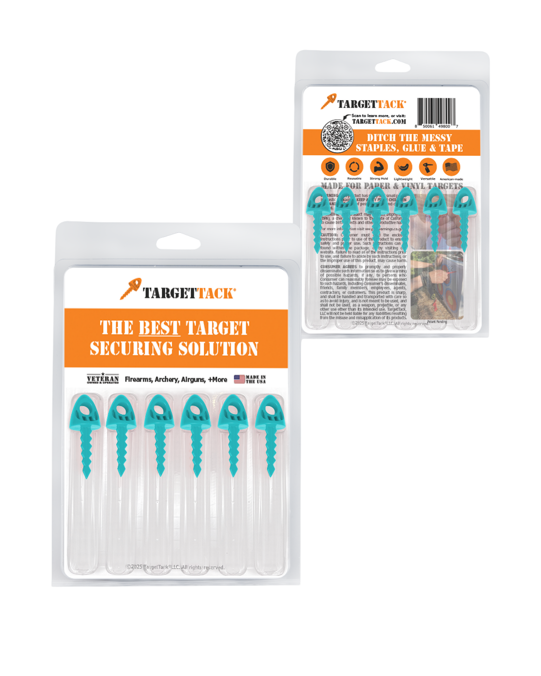 1-Inch 12-Pack of TargetTacks®