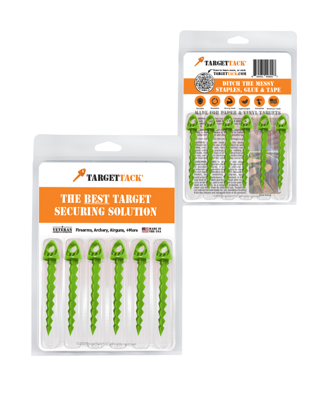 3-Inch 12-Pack of TargetTacks®