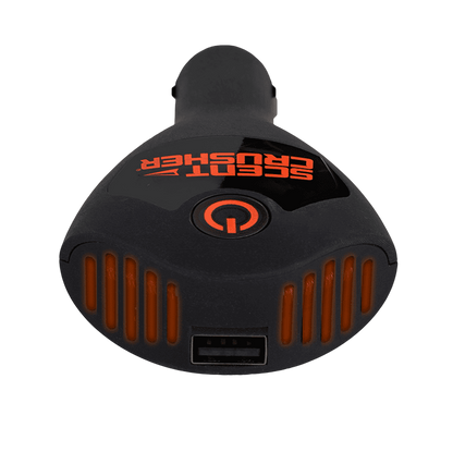 High-tech bowhunting rangefinder with bright display and ergonomic design.