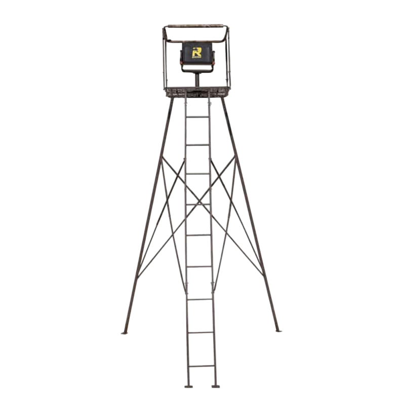 Portable archery target stand for outdoor hunting and shooting practice.