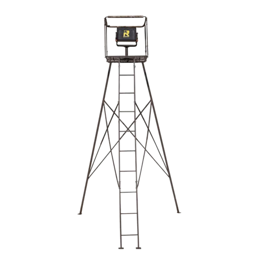 Portable archery target stand for outdoor hunting and shooting practice.