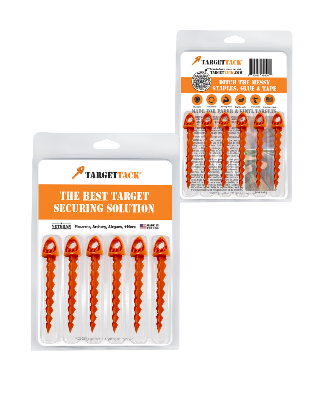 3-Inch 12-Pack of TargetTacks®