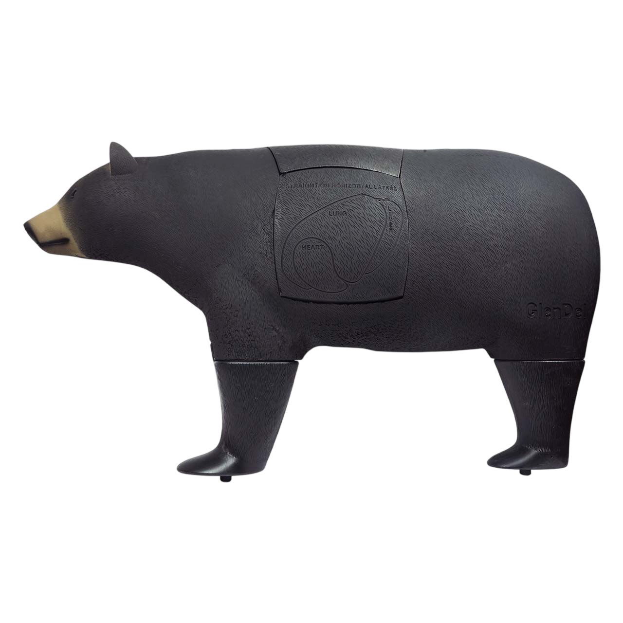 GlenDel Bear 3D target for realistic archery practice