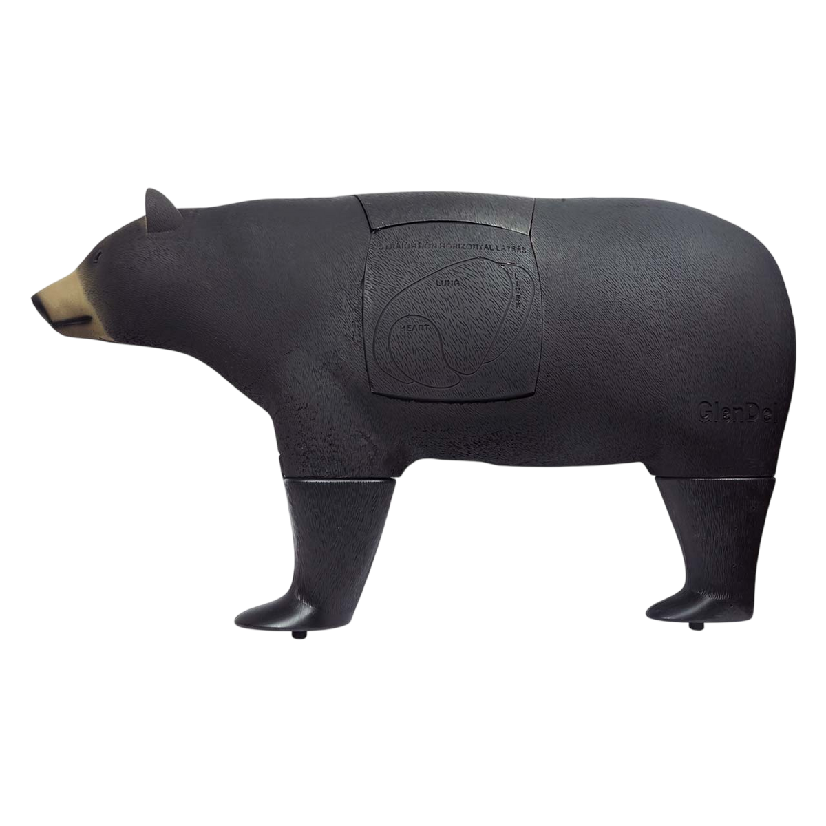 GlenDel Bear 3D target for realistic archery practice