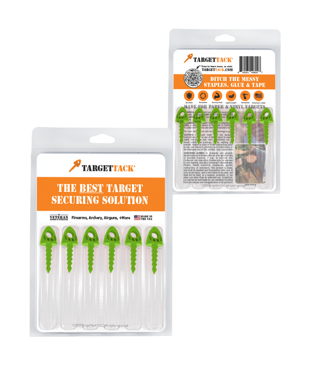 1-Inch 12-Pack of TargetTacks®