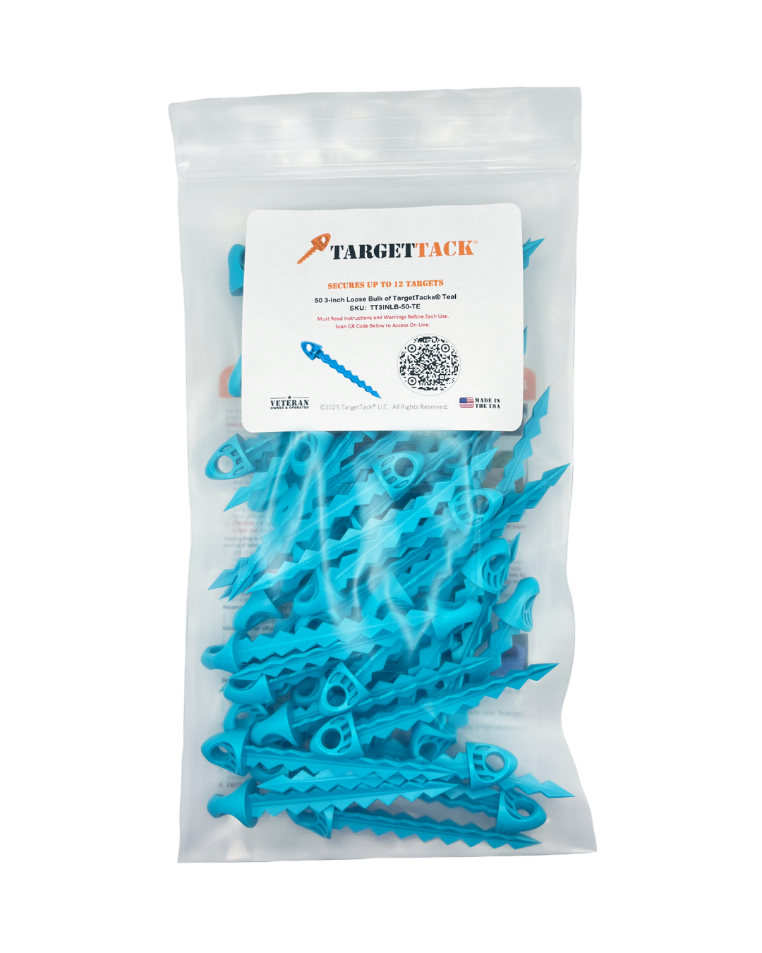 25 3-Inch Loose Bulk of TargetTacks®