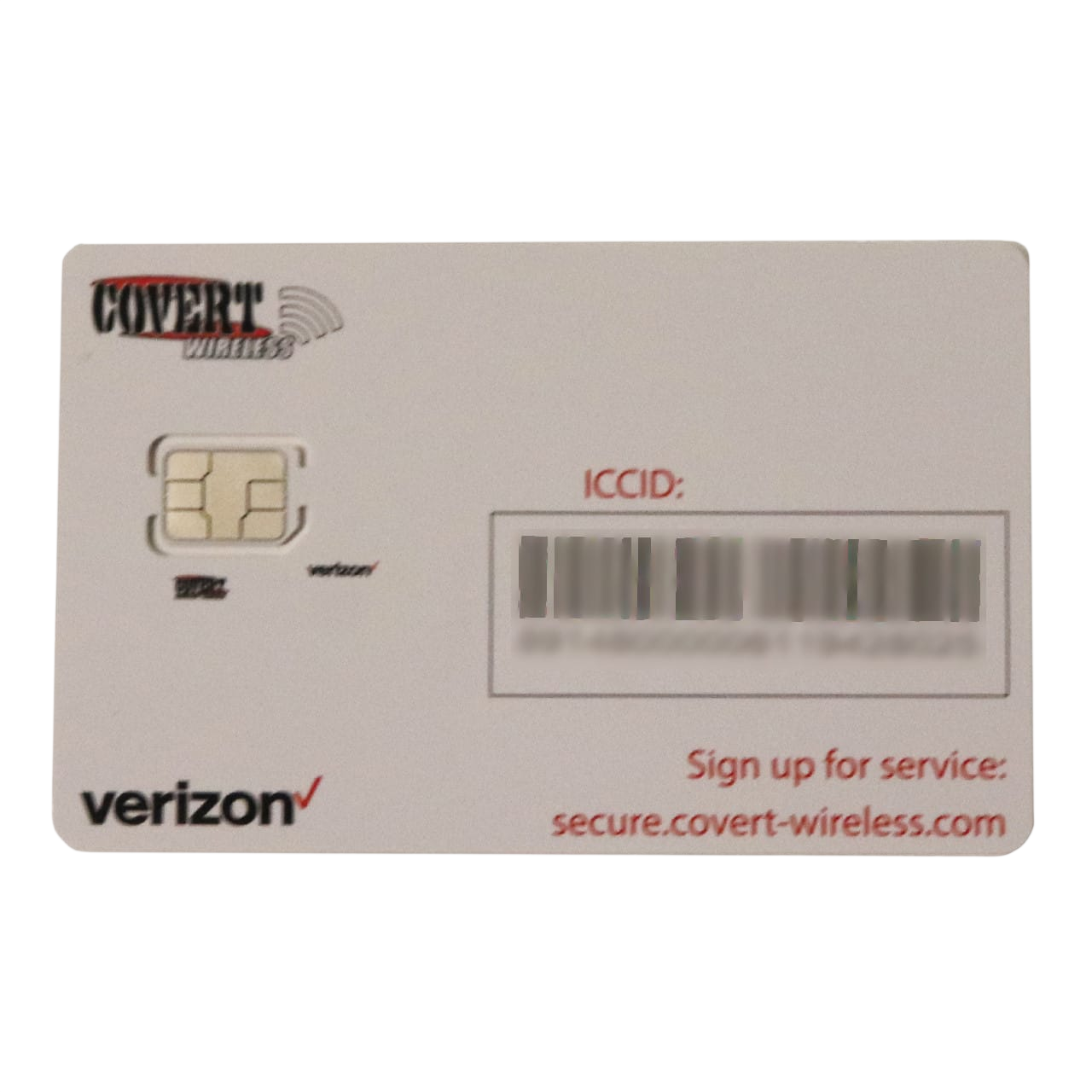Verizon Micro SIM Card