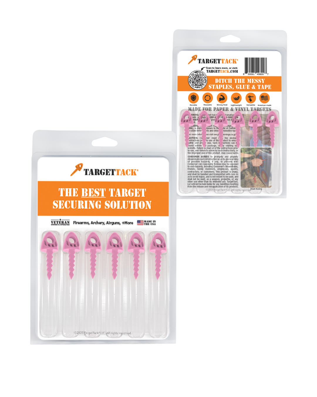 1-Inch 12-Pack of TargetTacks®