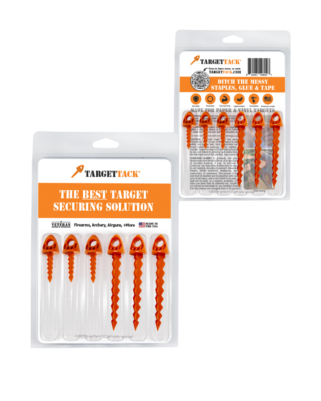 1-Inch and 3-Inch Variety 12-Pack of TargetTacks®
