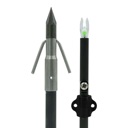 Lighted Carbon Carp Arrow and Bottle Slide