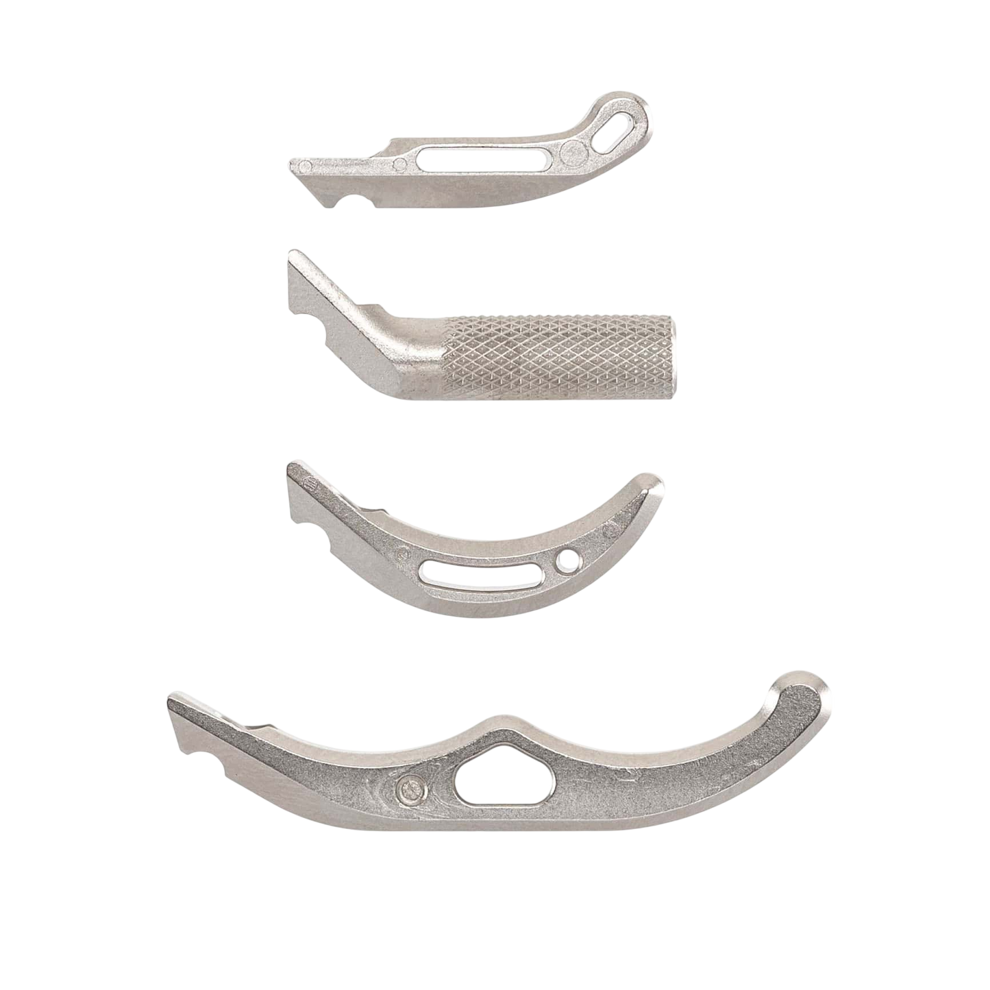 Precision archery release parts for improved bowhunting performance.